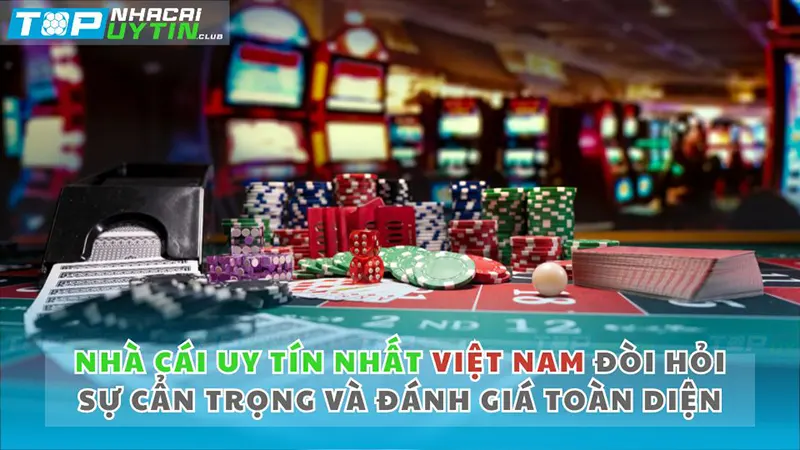 Không chỉ là một "nhà cái uy tín", nhưng "nhà cái uy tín nhất" phải vượt trội hơn hẳn về mọi mặt