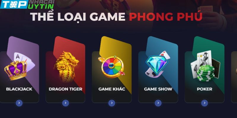 Top những tựa game casino hấp dẫn nhất tại Soc88