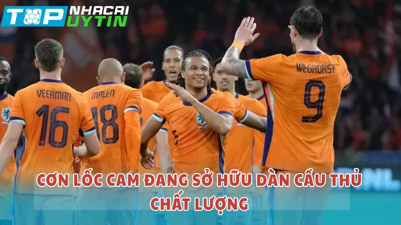 Cơn lốc cam đang sở hữu dàn cầu thủ chất lượng