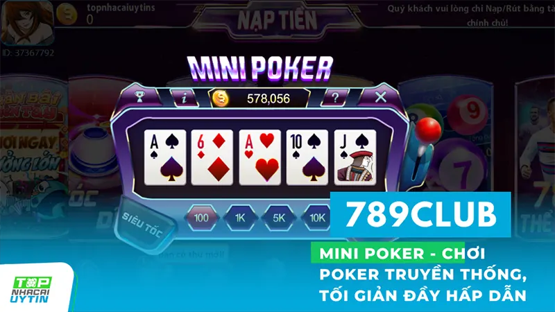 MINIGAME 789club là sự kết hợp giữa cách chơi đơn giản và luật chơi dễ hiểu đã tạo ra một không gian giải trí độc đáo