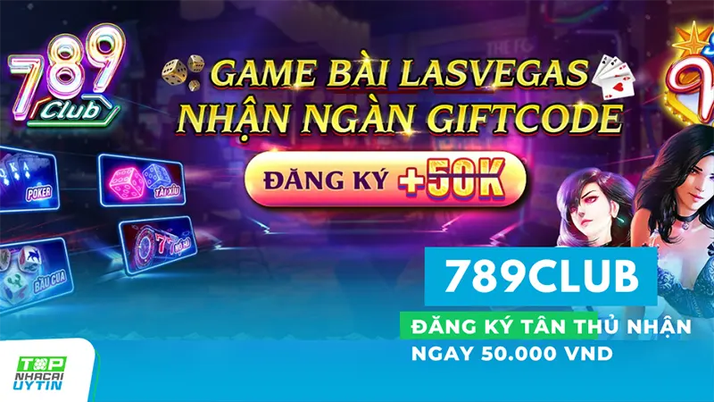 Chỉ cần đăng ký và đăng nhập vào 789Club, người mới sẽ ngay lập tức nhận được ưu đãi độc quyền: 50k miễn phí cho trải nghiệm đầu tiên