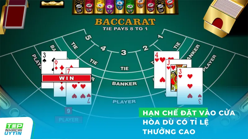 kinh nghiem choi baccarat han che dat cua hoa - Kinh nghiệm chơi Baccarat từ win đến win